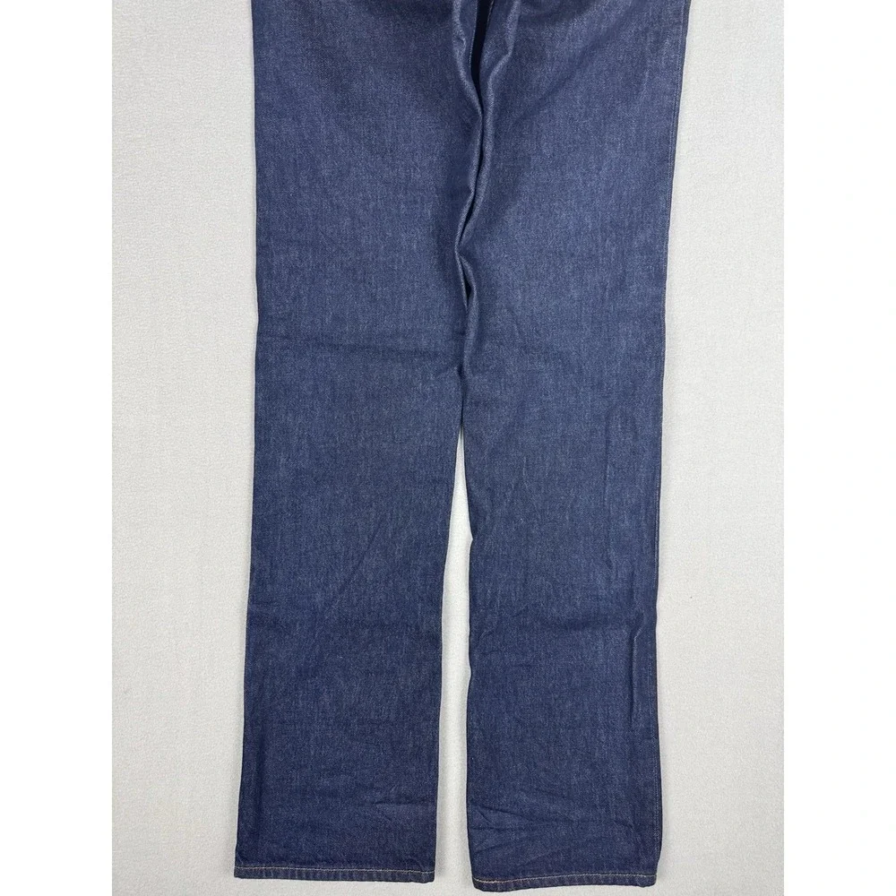 Levis Premium 501 Selvedge Denim Jeans Mens 26x36 (fits 30x35) Dark Wash Blue